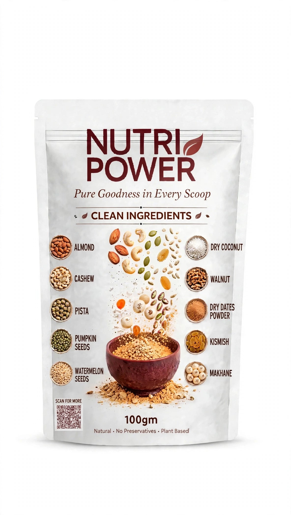 Nutri Power - Premium Dry Fruit Powder | 100g