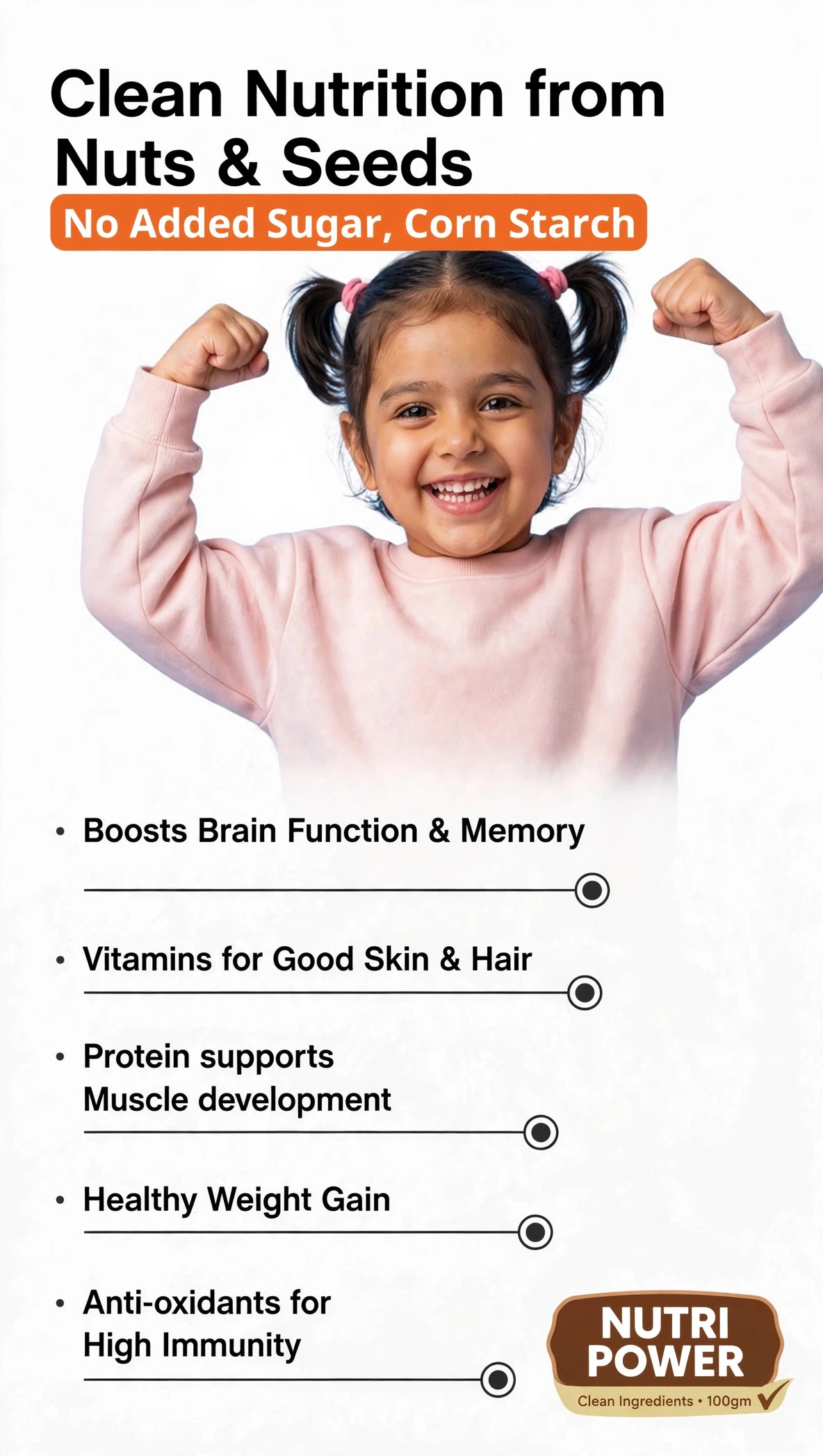 Nutri Power - Premium Dry Fruit Powder | 100g