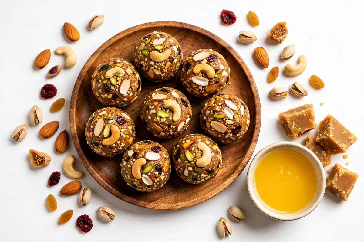 Dry Fruit Laddu 250gm | Made with Pure Ghee & Dates